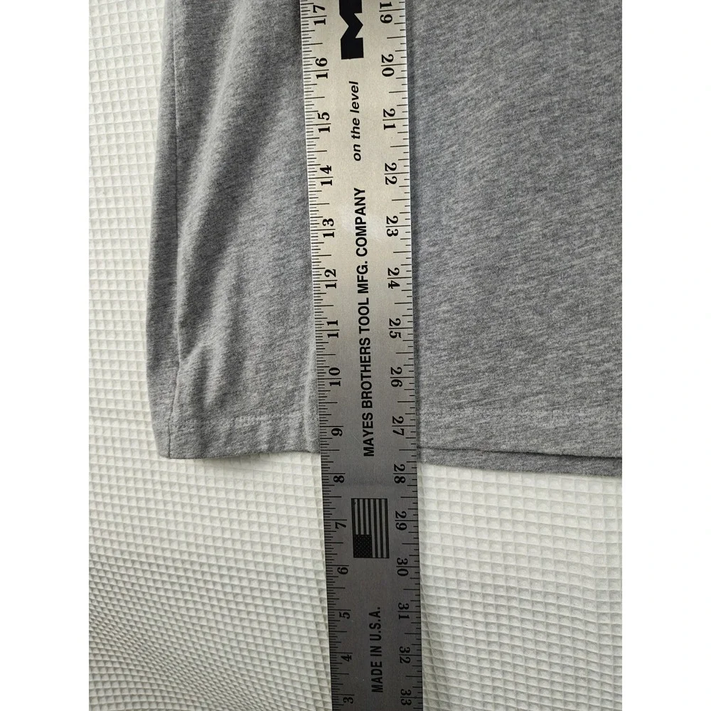 Nike Green Bay Packers Just Do It Raglan Shirt XXL Gray Green 3/4 Sleeve NFL